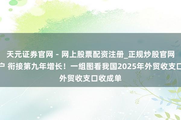 天元证券官网 - 网上股票配资注册_正规炒股官网杠杆开户 衔接第九年增长！一组图看我国2025年外贸收支口收成单
